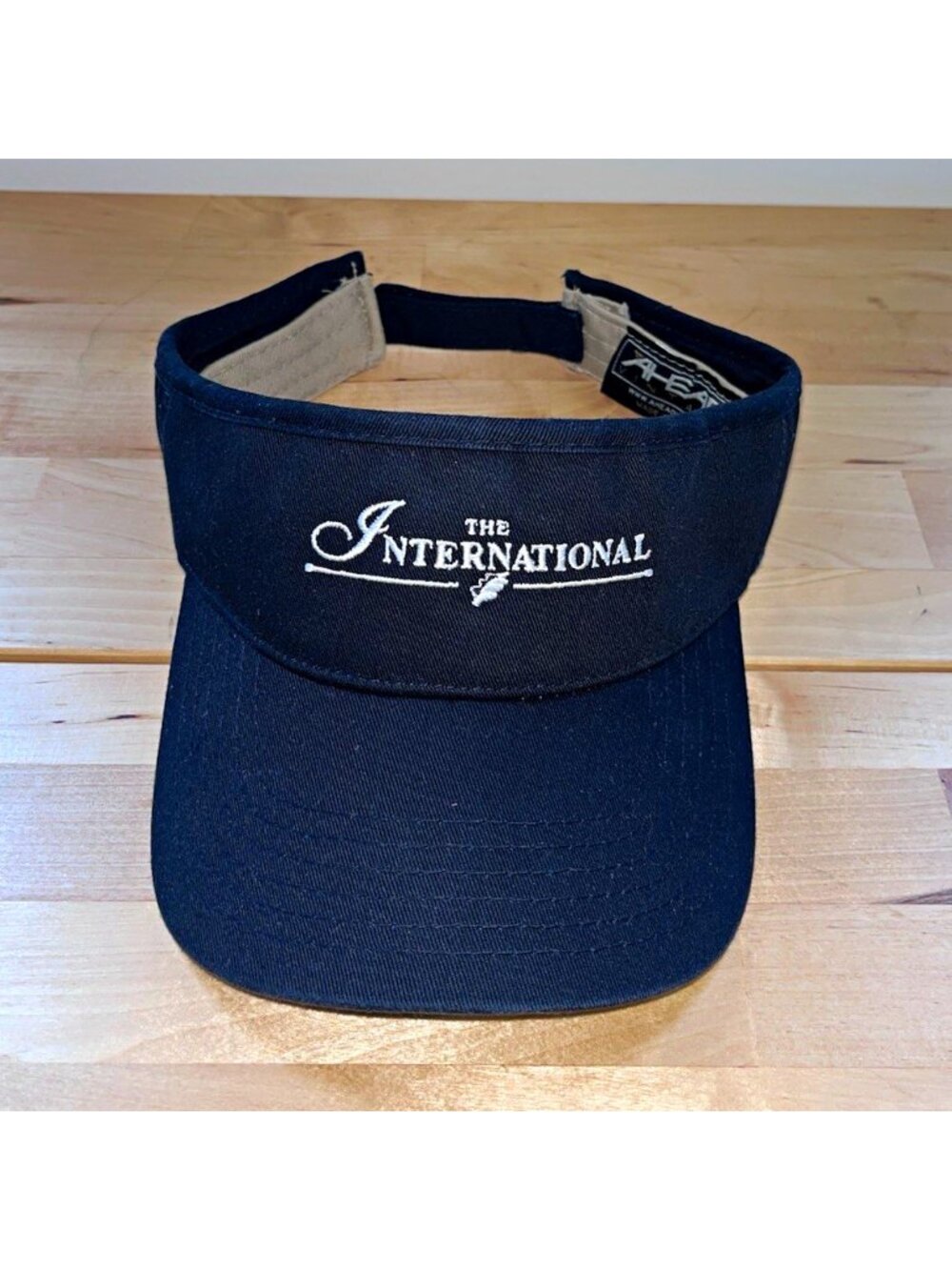 The International Golf Club - Bolton, MA - Coore & Crenshaw - Black Visor OSFA
